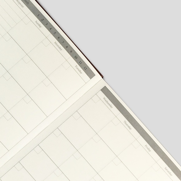 A5 PU LEATHER COVER DACHSHUND NOTEBOOK (DOT GRID) - Picture 5 of 8